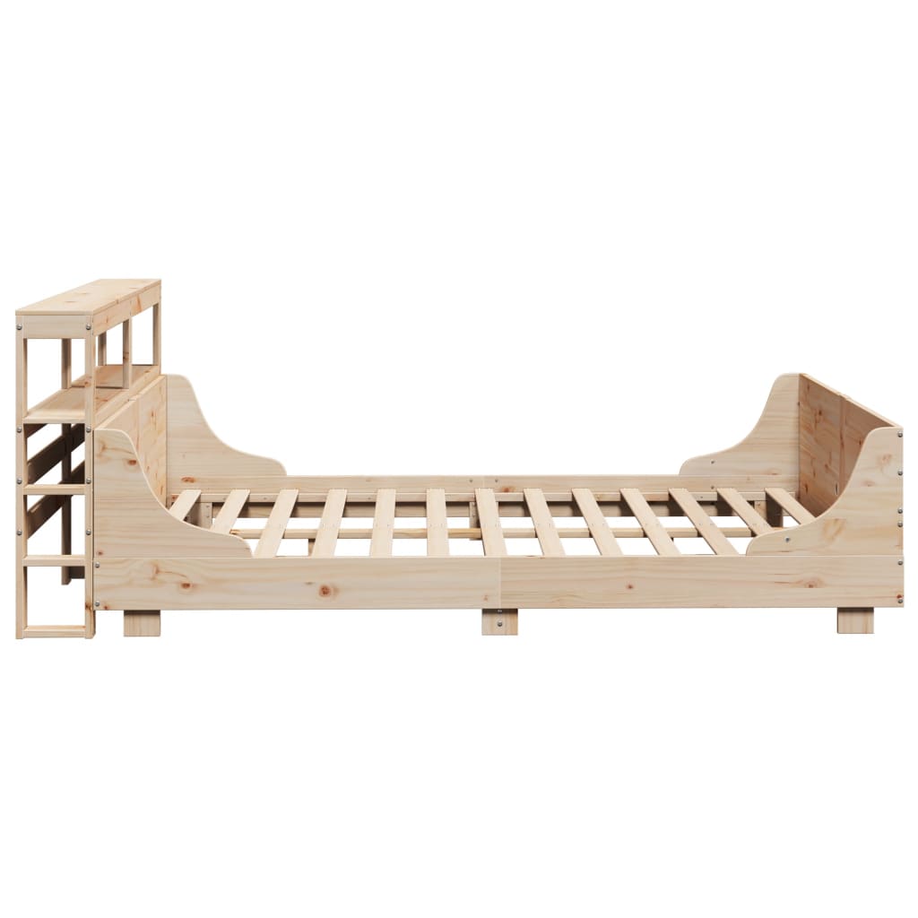 Bedframe zonder matras massief grenenhout 120x190 cm is nu te koop bij PeponiXL, paradijselijk wonen!