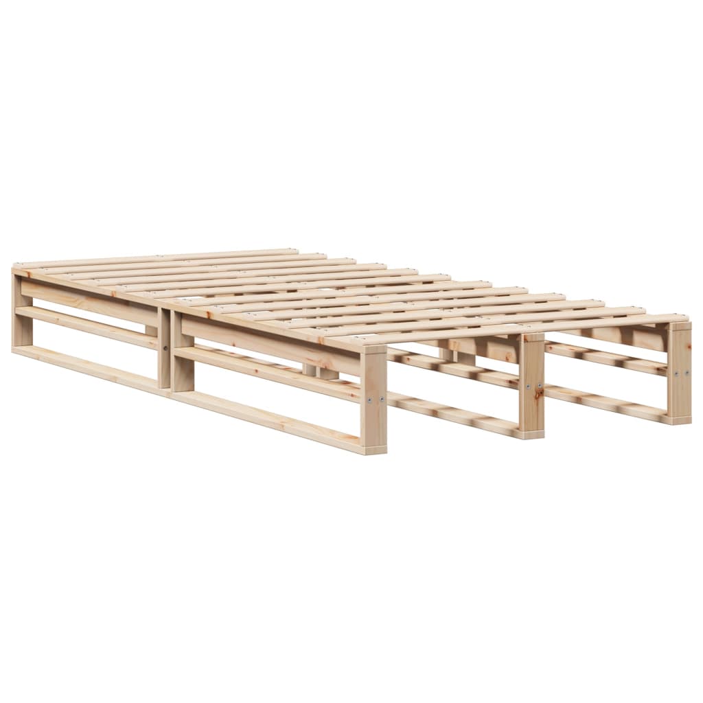 Bedframe zonder matras massief grenenhout 100x200 cm is nu te koop bij PeponiXL, paradijselijk wonen!