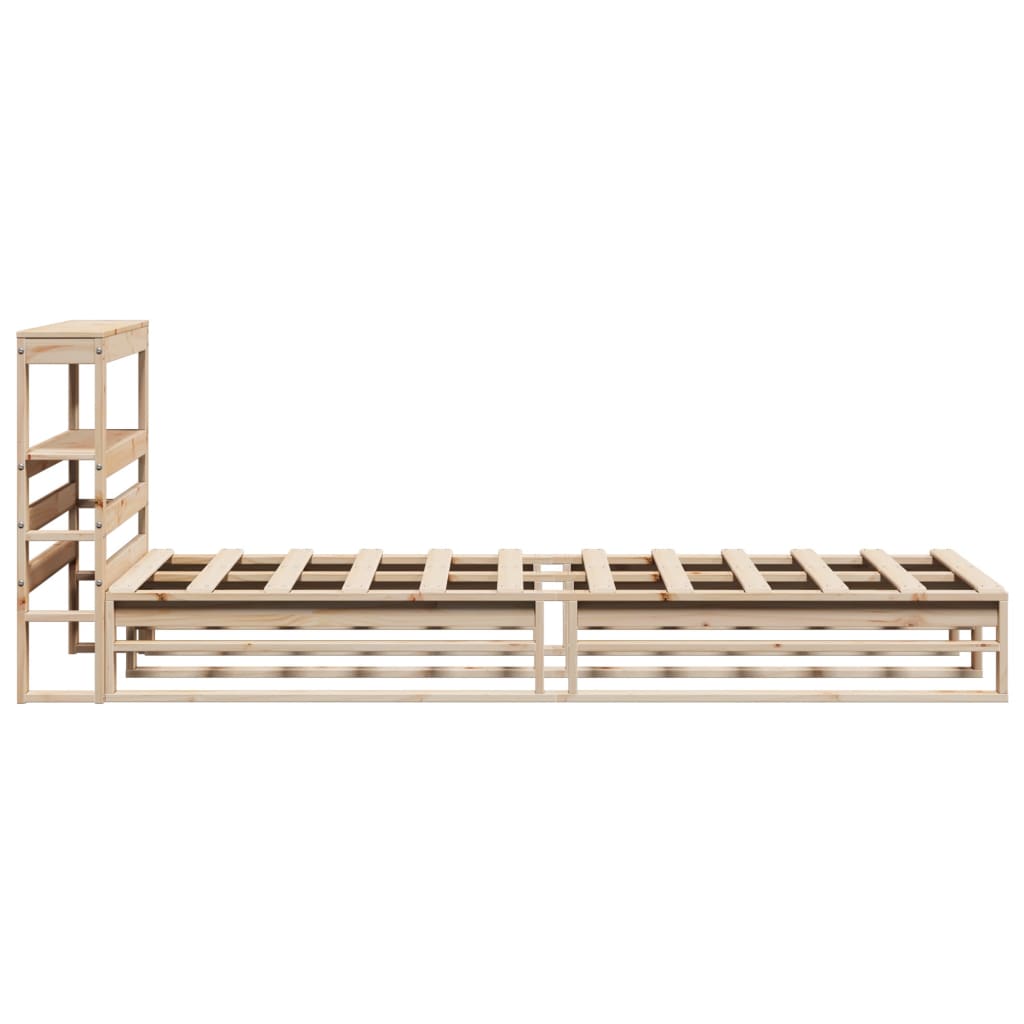 Bedframe zonder matras massief grenenhout 100x200 cm is nu te koop bij PeponiXL, paradijselijk wonen!