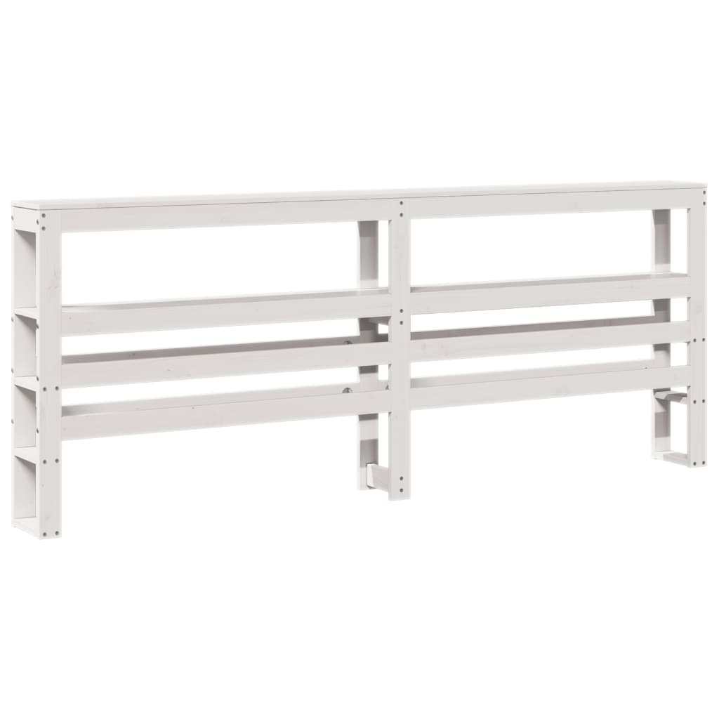 Bedframe zonder matras massief grenenhout wit 180x200 cm is nu te koop bij PeponiXL, paradijselijk wonen!