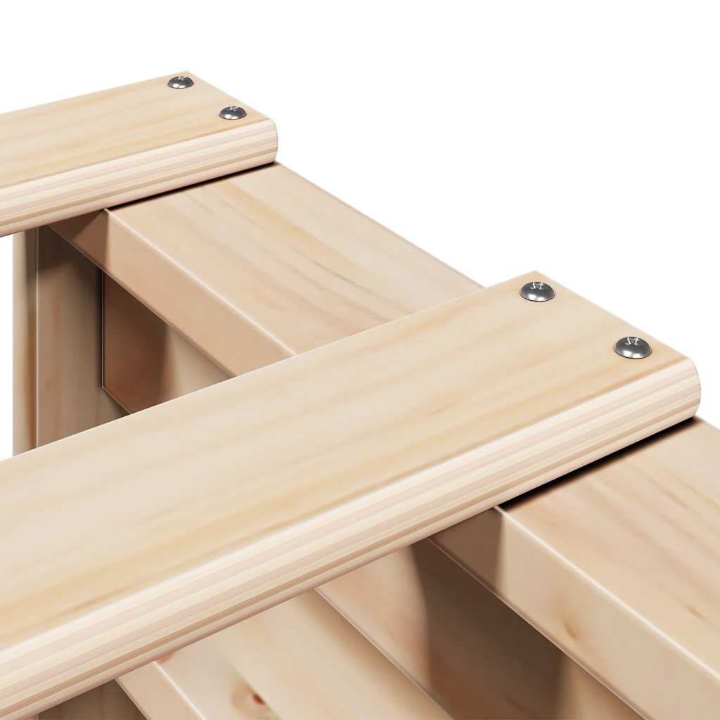 Bedframe zonder matras massief grenenhout 120x190 cm is nu te koop bij PeponiXL, paradijselijk wonen!