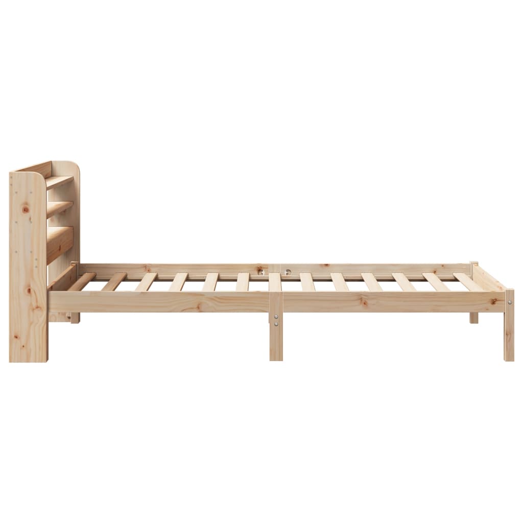 Bedframe zonder matras massief grenenhout 75x190 cm is nu te koop bij PeponiXL, paradijselijk wonen!
