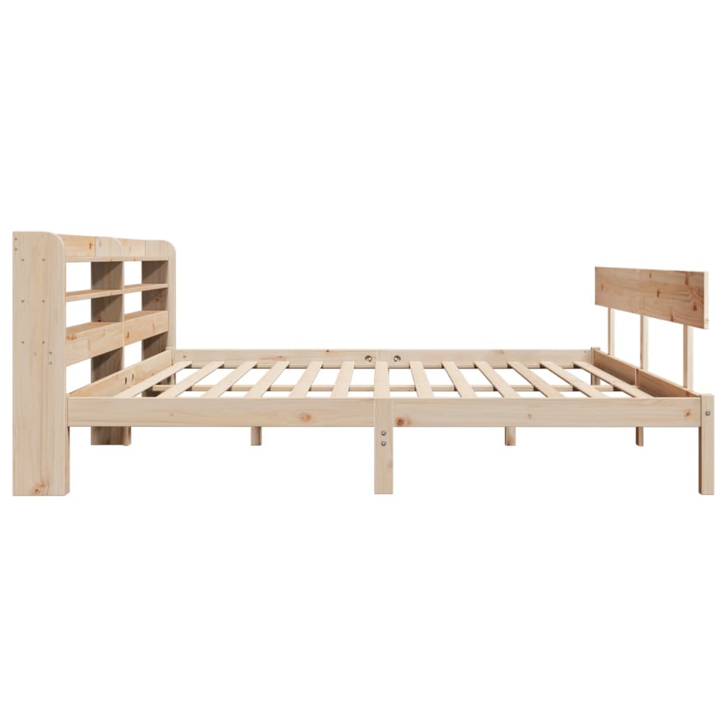 Bedframe zonder matras massief grenenhout 180x200 cm is nu te koop bij PeponiXL, paradijselijk wonen!