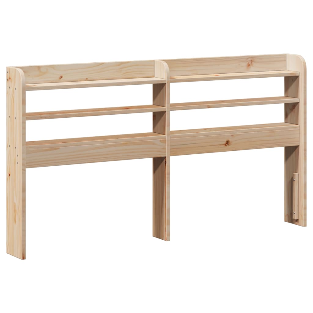 Bedframe met hoofdbord massief grenenhout 120x200 cm is nu te koop bij PeponiXL, paradijselijk wonen!