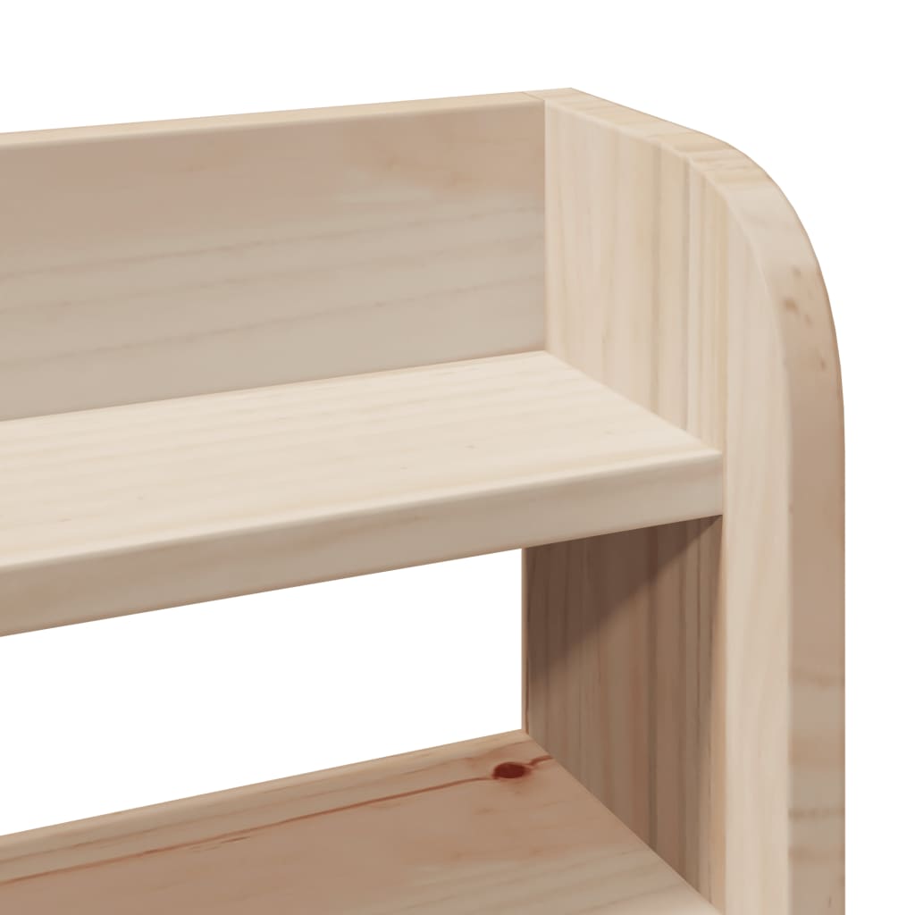 Bedframe met hoofdbord massief grenenhout 180x200 cm is nu te koop bij PeponiXL, paradijselijk wonen!