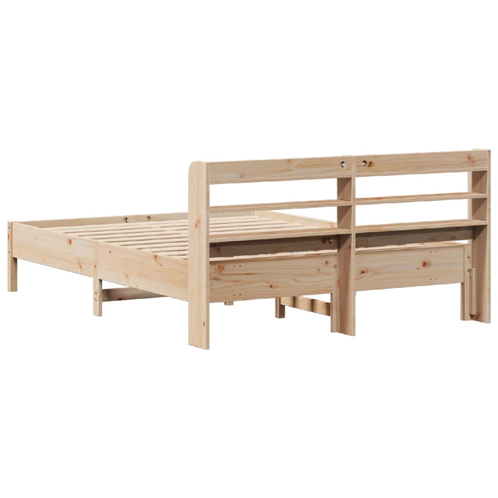 Bedframe zonder matras massief grenenhout 150x200 cm is nu te koop bij PeponiXL, paradijselijk wonen!