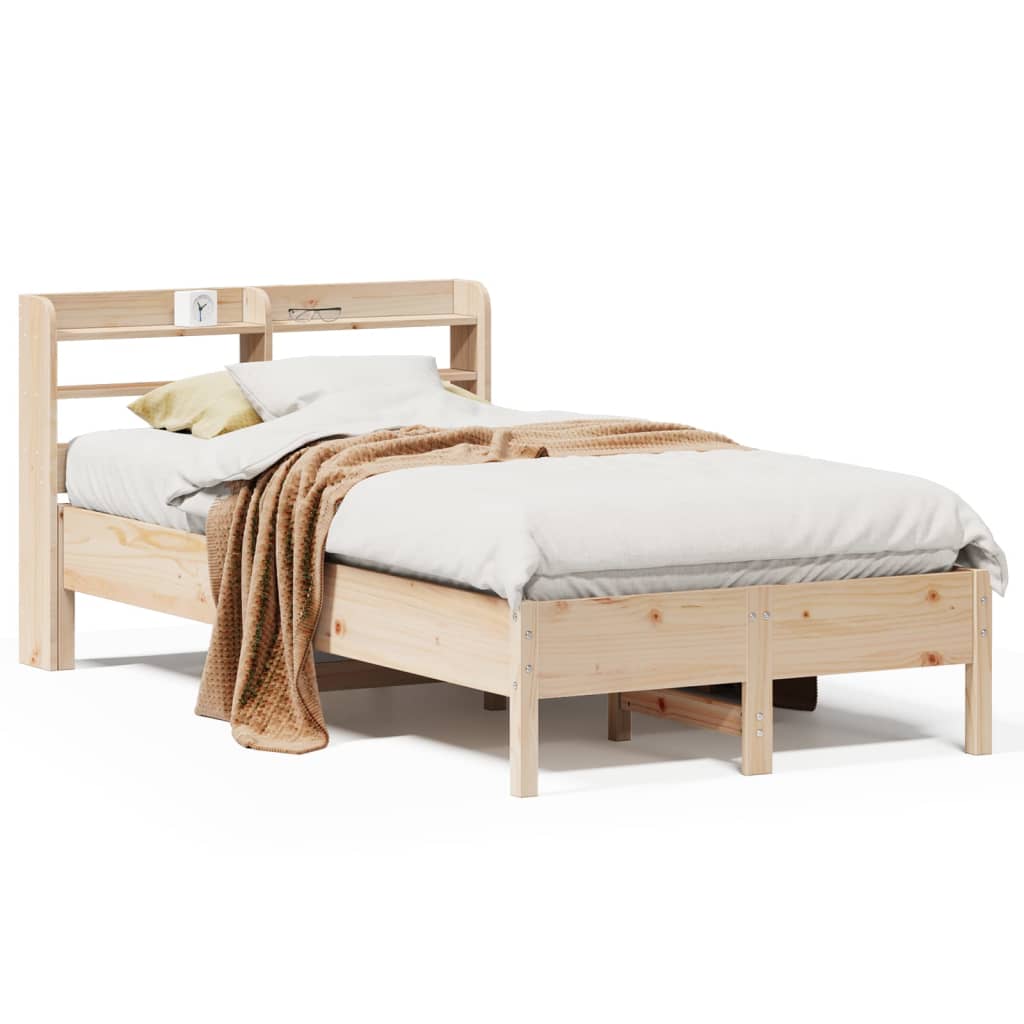Bedframe zonder matras massief grenenhout 120x200 cm is nu te koop bij PeponiXL, paradijselijk wonen!