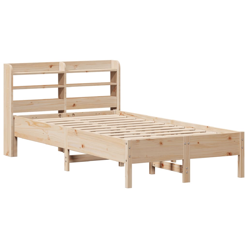 Bedframe zonder matras massief grenenhout 75x190 cm is nu te koop bij PeponiXL, paradijselijk wonen!