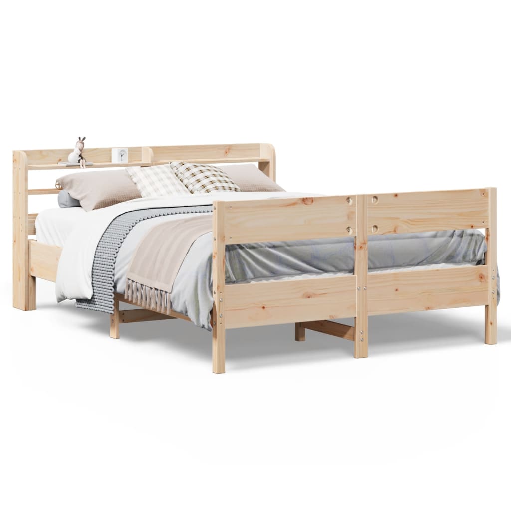 Bedframe zonder matras massief grenenhout 160x200 cm is nu te koop bij PeponiXL, paradijselijk wonen!