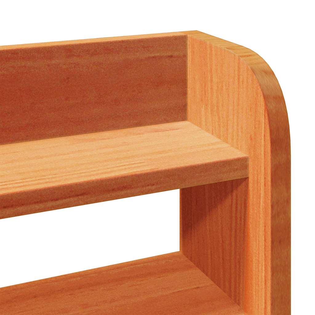 Bedframe zonder matras massief grenenhout wasbruin 120x200 cm is nu te koop bij PeponiXL, paradijselijk wonen!