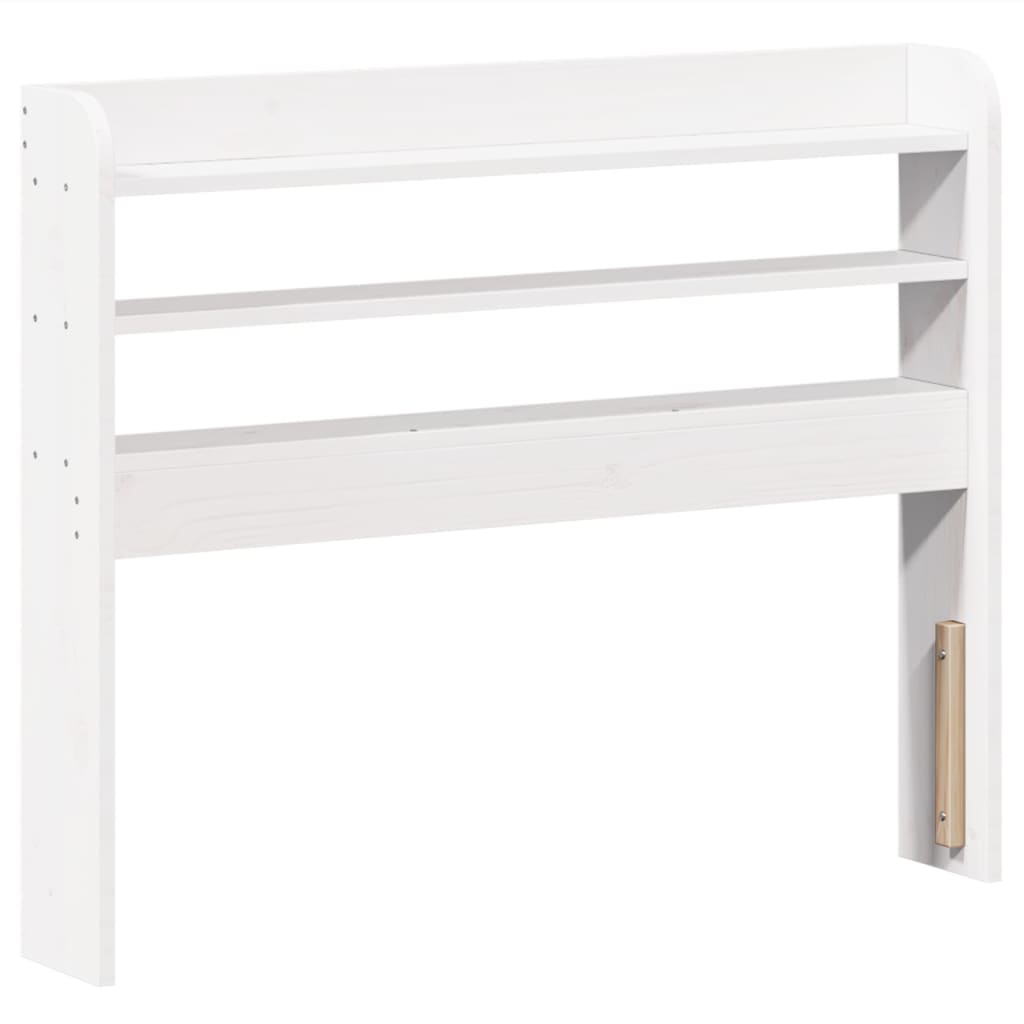 Bedframe zonder matras massief grenenhout wit 75x190 cm is nu te koop bij PeponiXL, paradijselijk wonen!
