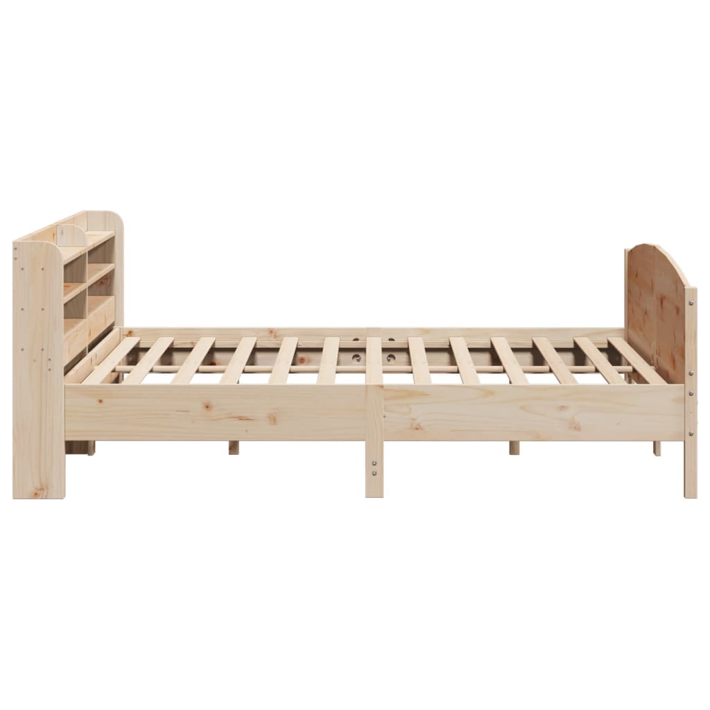 Bedframe zonder matras massief grenenhout 200x200 cm is nu te koop bij PeponiXL, paradijselijk wonen!
