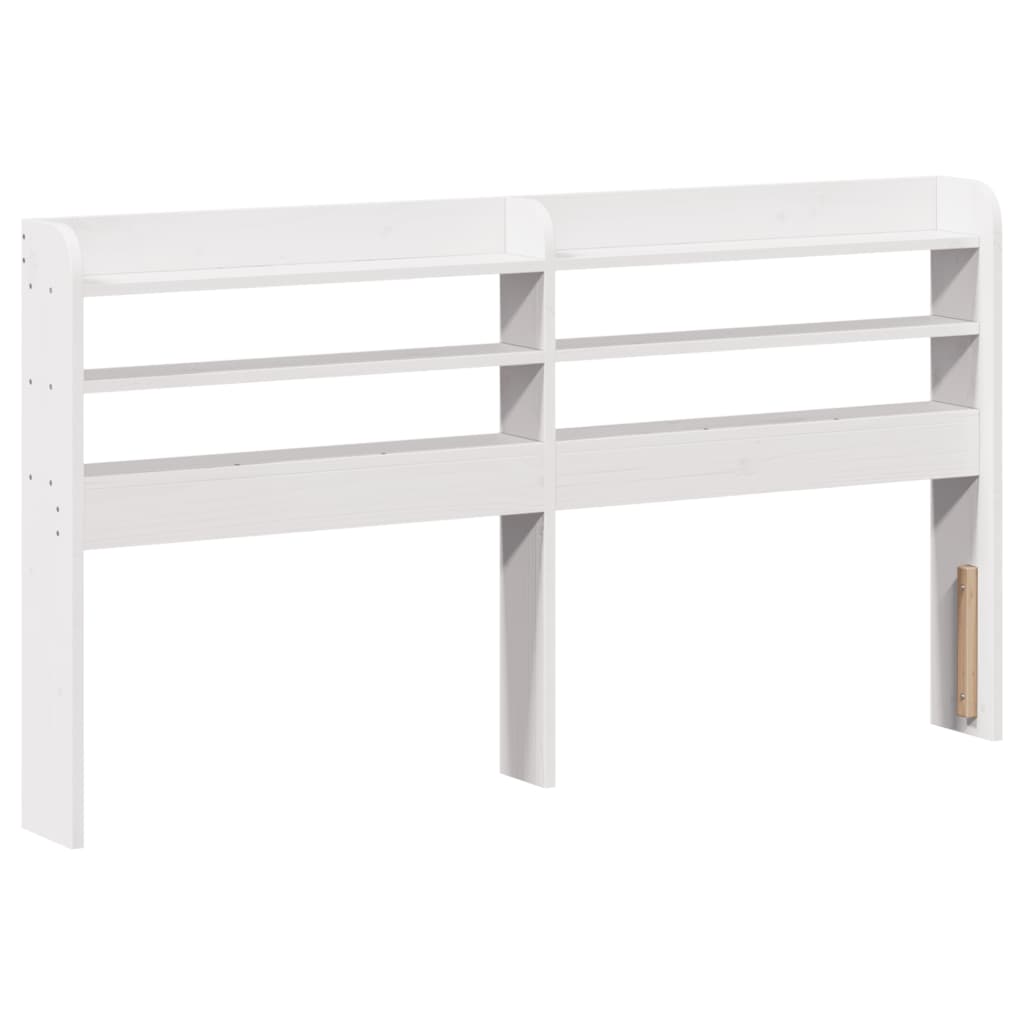 Bedframe zonder matras massief grenenhout wit 140x190 cm is nu te koop bij PeponiXL, paradijselijk wonen!