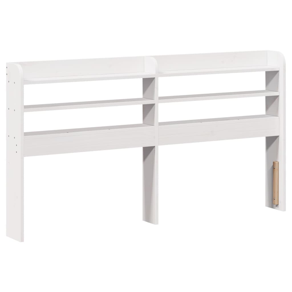 Bedframe zonder matras massief grenenhout wit 135x190 cm is nu te koop bij PeponiXL, paradijselijk wonen!
