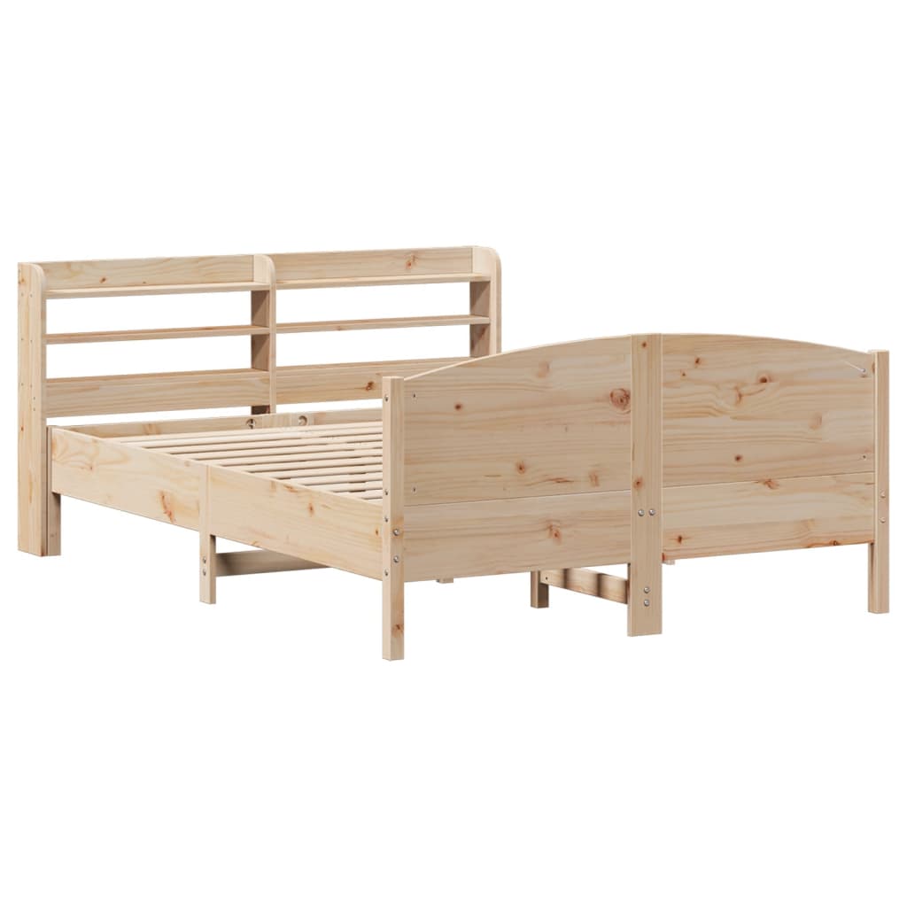 Bedframe zonder matras massief grenenhout 120x190 cm is nu te koop bij PeponiXL, paradijselijk wonen!