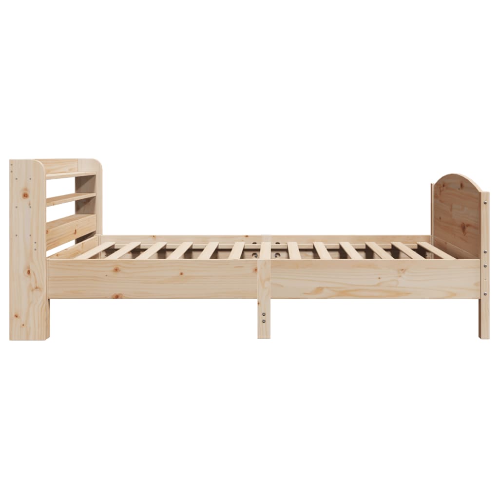 Bedframe zonder matras massief grenenhout 75x190 cm is nu te koop bij PeponiXL, paradijselijk wonen!