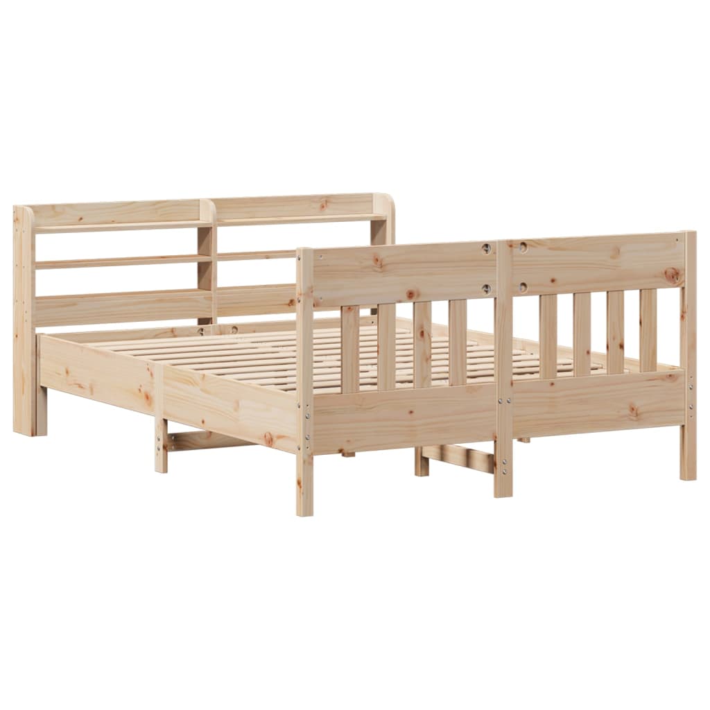 Bedframe zonder matras massief grenenhout 160x200 cm is nu te koop bij PeponiXL, paradijselijk wonen!
