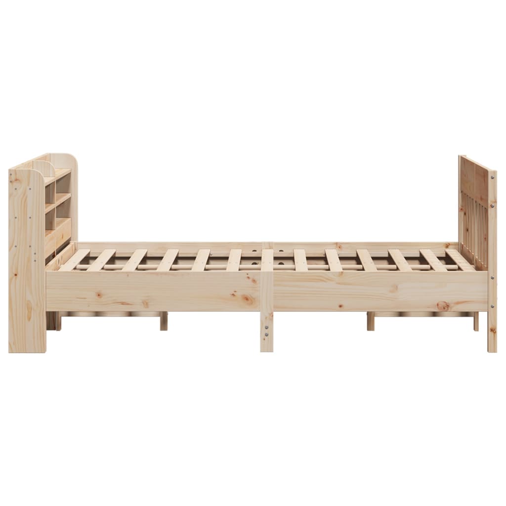 Bedframe zonder matras massief grenenhout 120x190 cm is nu te koop bij PeponiXL, paradijselijk wonen!