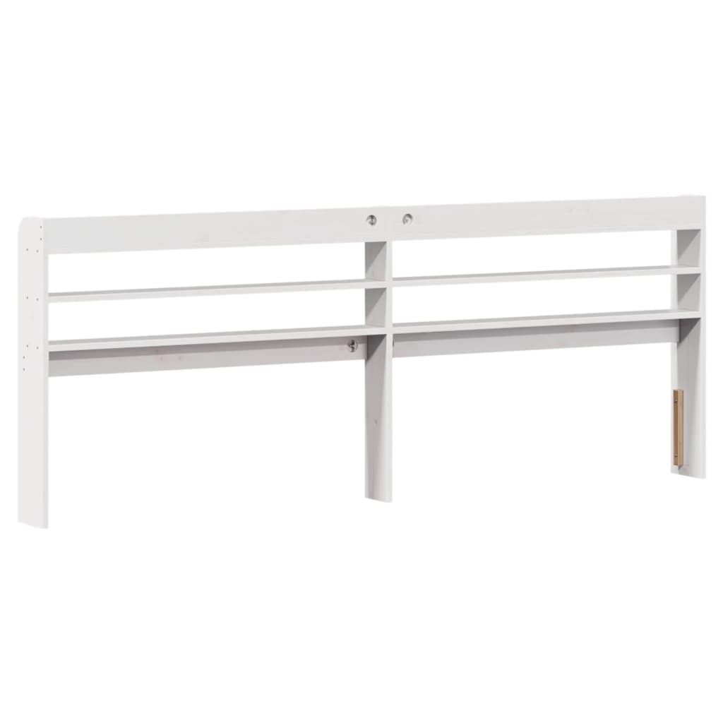 Bedframe zonder matras massief grenenhout wit 180x200 cm is nu te koop bij PeponiXL, paradijselijk wonen!