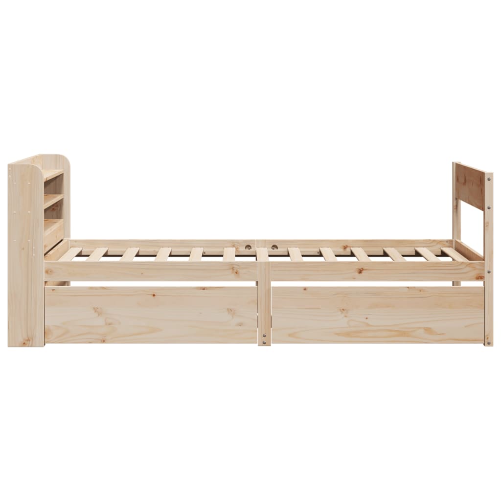 Bedframe zonder matras massief grenenhout 90x200 cm is nu te koop bij PeponiXL, paradijselijk wonen!