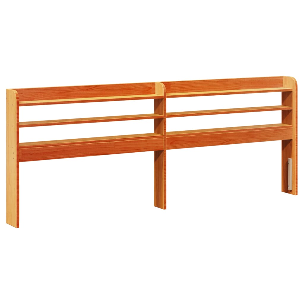 Bedframe zonder matras massief grenenhout wasbruin 120x190 cm is nu te koop bij PeponiXL, paradijselijk wonen!