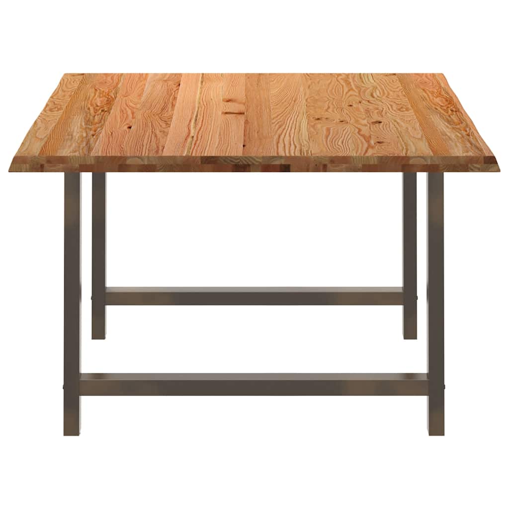Eettafel rechthoekig 180x120x74 cm massief eikenhout lichtbruin is nu te koop bij PeponiXL, paradijselijk wonen!