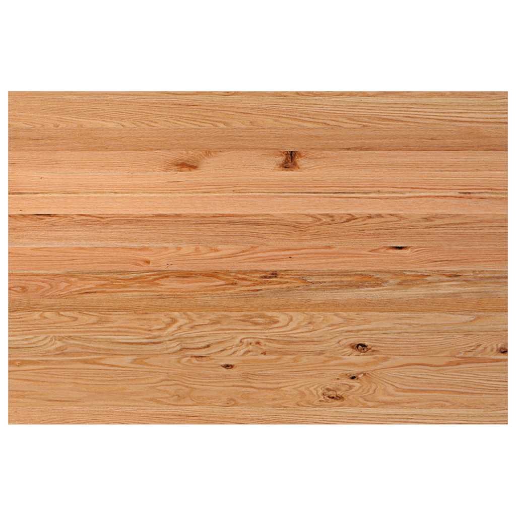 Eettafel rechthoekig 180x120x74 cm massief eikenhout lichtbruin is nu te koop bij PeponiXL, paradijselijk wonen!