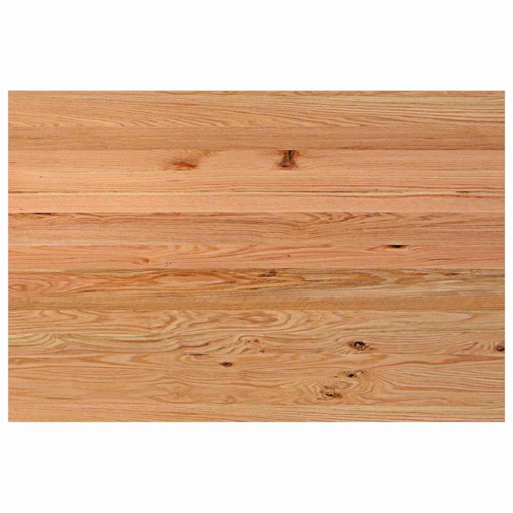 Eettafel rechthoekig 180x120x74 cm massief eikenhout lichtbruin is nu te koop bij PeponiXL, paradijselijk wonen!