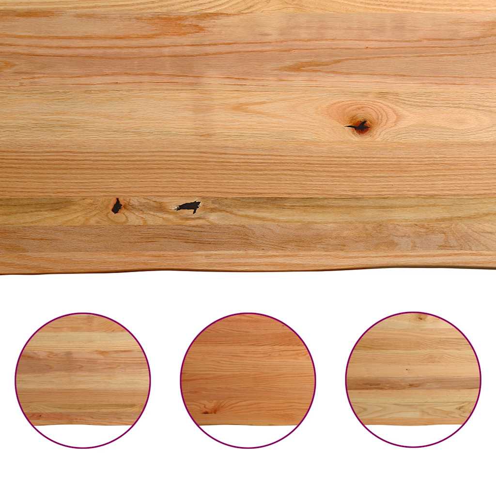 Eettafel 180x120x74 cm massief eikenhout lichtbruin is nu te koop bij PeponiXL, paradijselijk wonen!