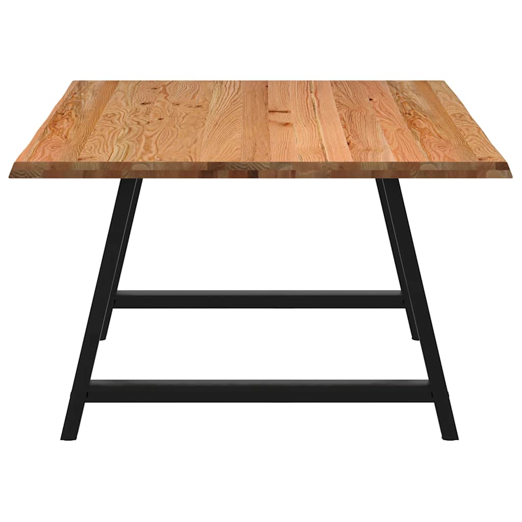 Eettafel met natuurlijke rand 180x120x74 cm massief eikenhout is nu te koop bij PeponiXL, paradijselijk wonen!