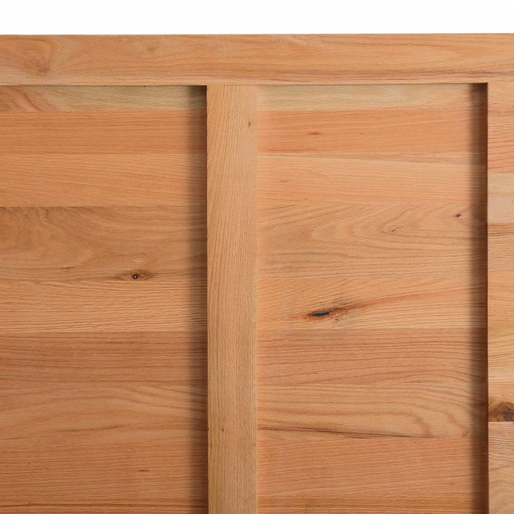 Eettafel met levende rand 180x120x74 cm massief eikenhout rechthoekig is nu te koop bij PeponiXL, paradijselijk wonen!