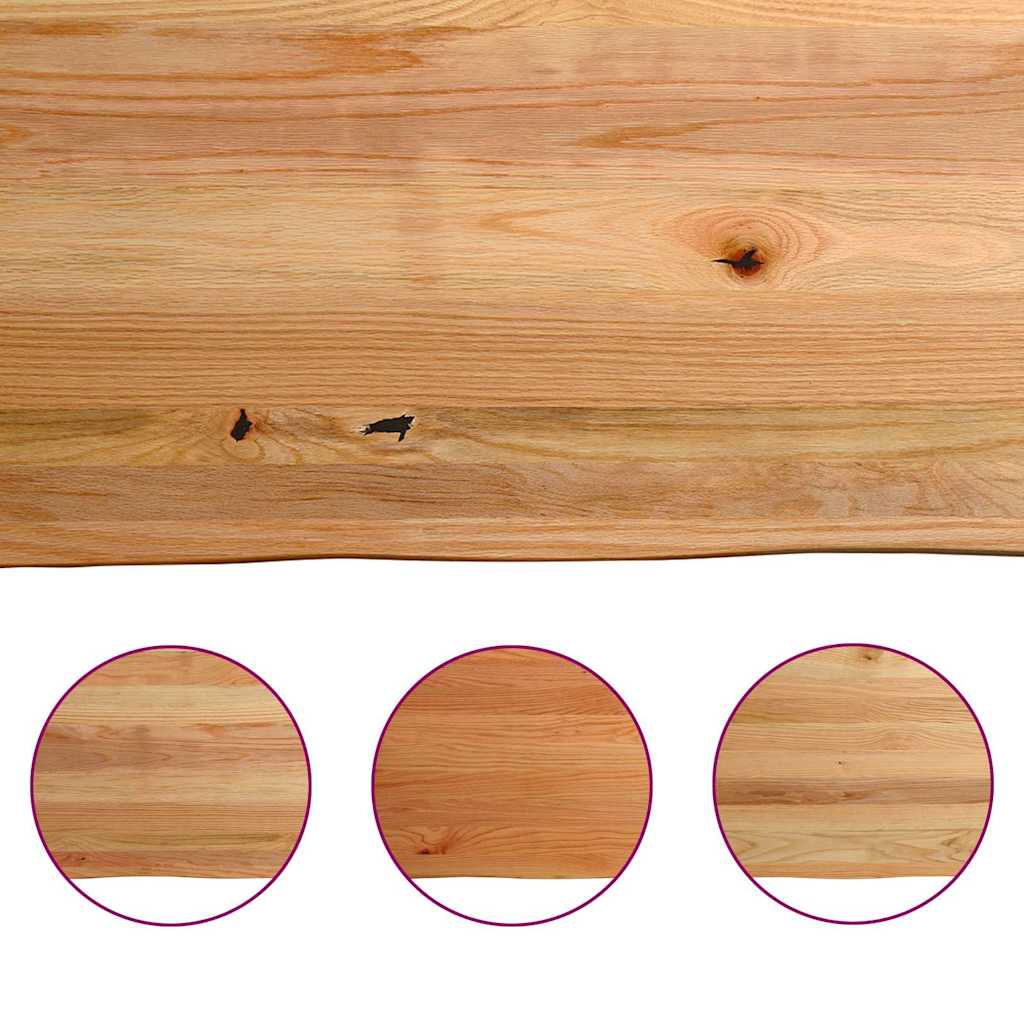 Eettafel 180x120x74 cm massief eikenhout lichtbruin is nu te koop bij PeponiXL, paradijselijk wonen!