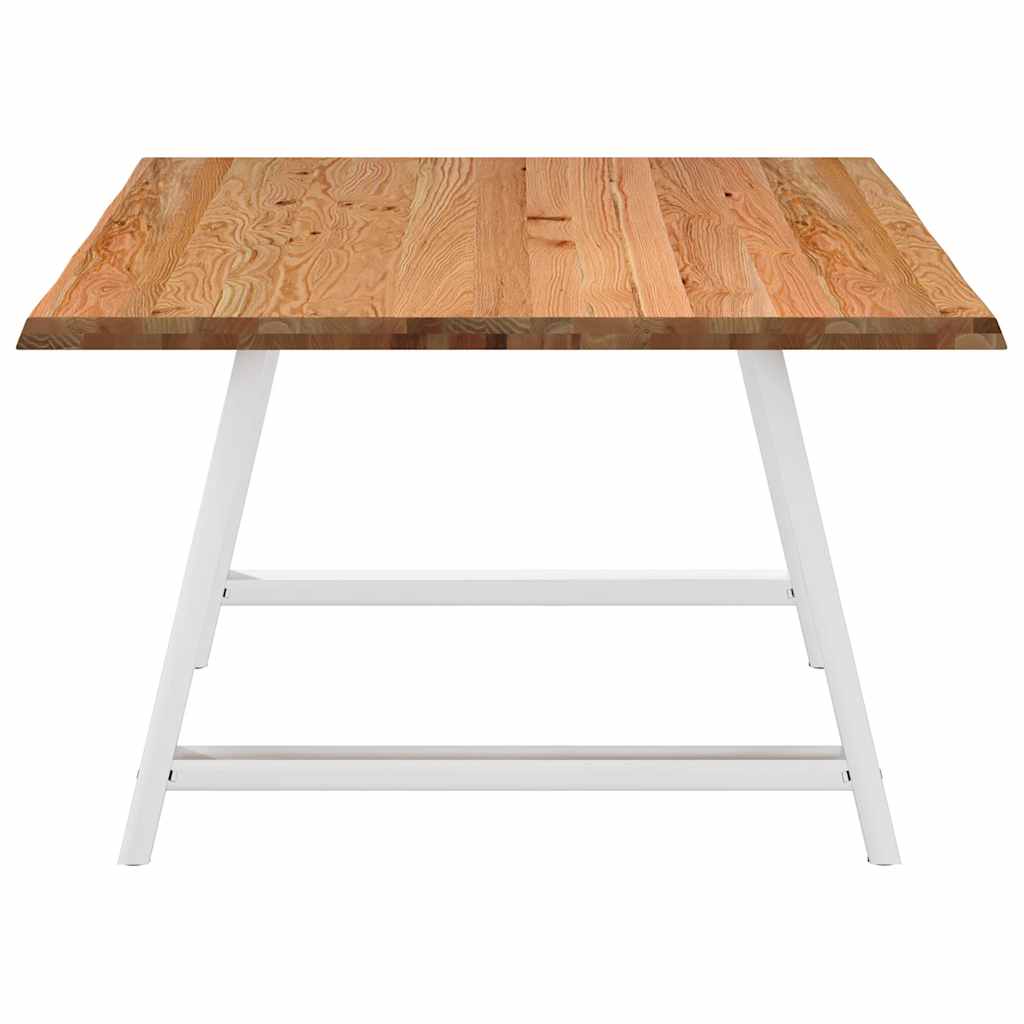 Eettafel met natuurlijke rand 180x120x74 cm massief eikenhout is nu te koop bij PeponiXL, paradijselijk wonen!