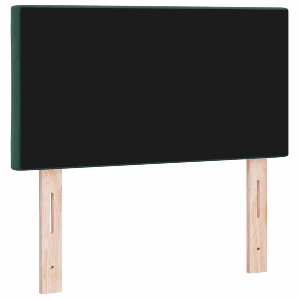 LED Hoofdbord Donkergroen 80 cm Fluweel is nu te koop bij PeponiXL, paradijselijk wonen!