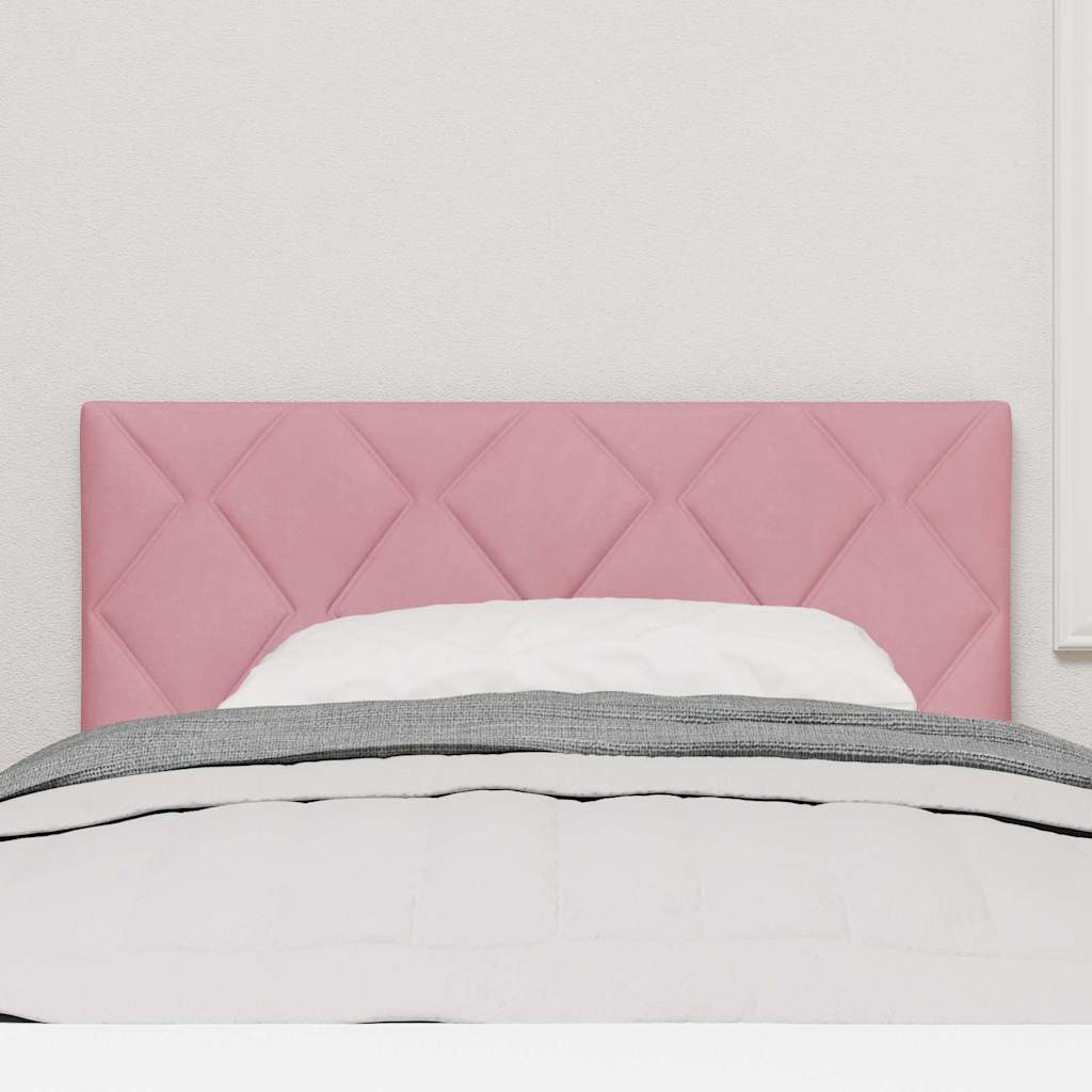 LED Hoofdbord Roze 100 cm Fluweel is nu te koop bij PeponiXL, paradijselijk wonen!