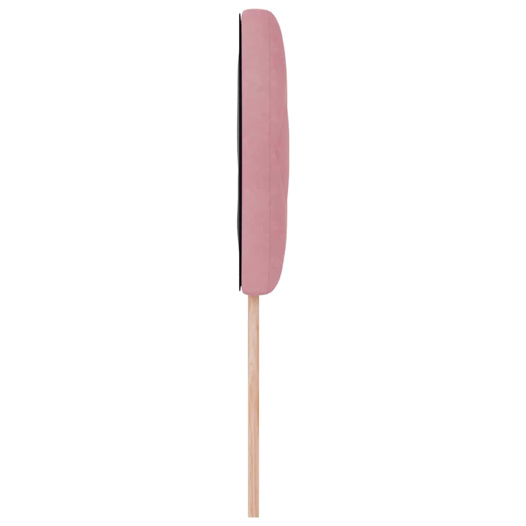 LED Hoofdbord Roze 100 cm Fluweel is nu te koop bij PeponiXL, paradijselijk wonen!
