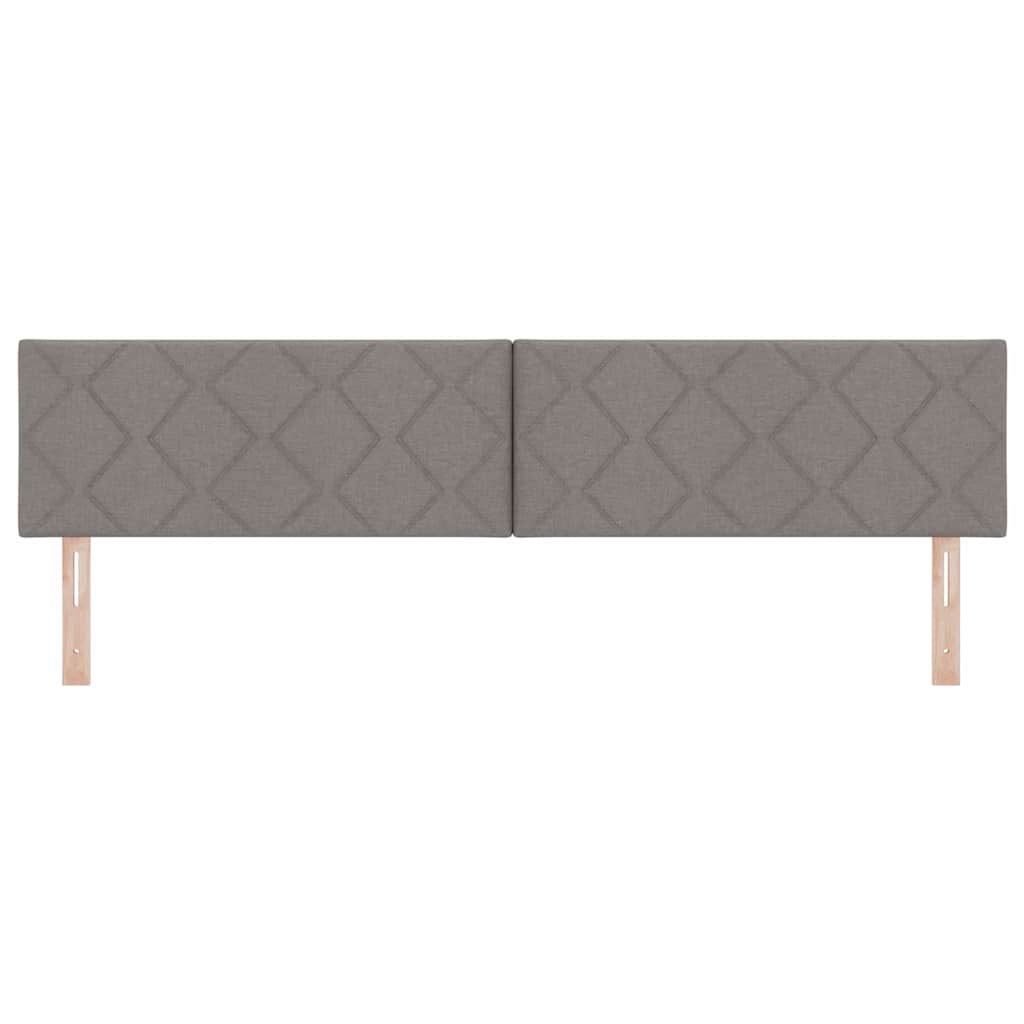 LED Hoofdbord Taupe 200 cm Stof is nu te koop bij PeponiXL, paradijselijk wonen!