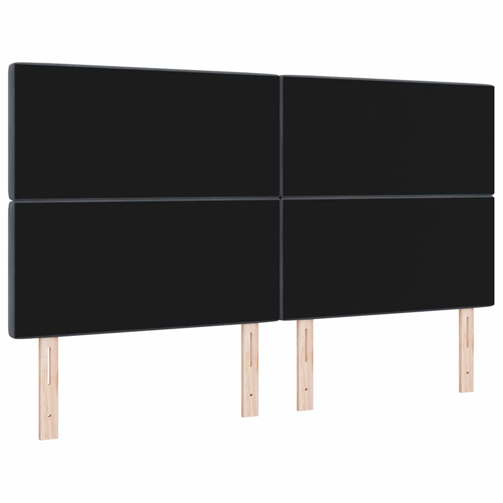 LED Hoofdbord met hoofdeinde Donkergrijs 180 cm Fluweel is nu te koop bij PeponiXL, paradijselijk wonen!
