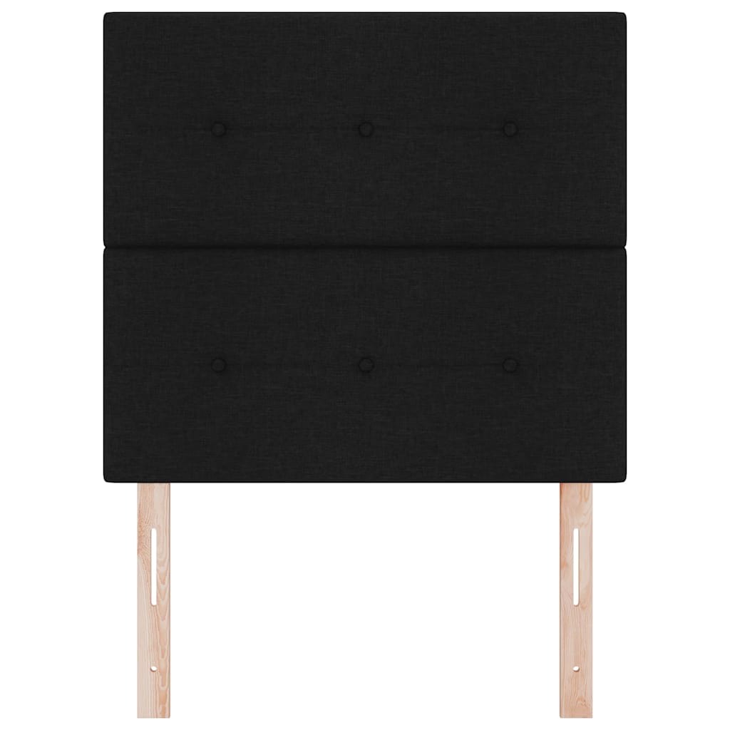 LED Hoofdbord met LED-stripverlichting Zwart 80 cm Stof is nu te koop bij PeponiXL, paradijselijk wonen!