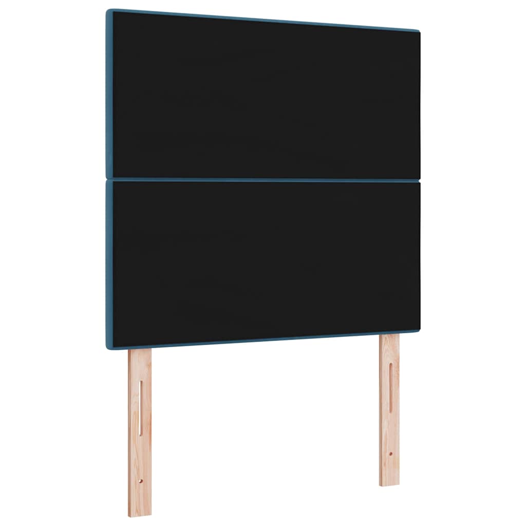 LED Hoofdbord met LED-stripverlichting Blauw 80 cm Fluweel is nu te koop bij PeponiXL, paradijselijk wonen!