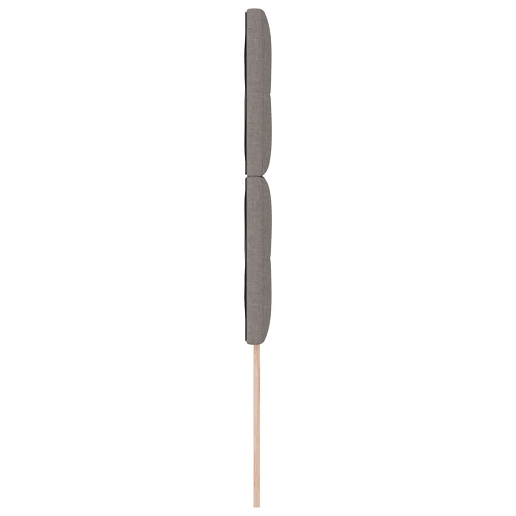 LED Hoofdbord met LED-stripverlichting Taupe 90 cm Stof is nu te koop bij PeponiXL, paradijselijk wonen!