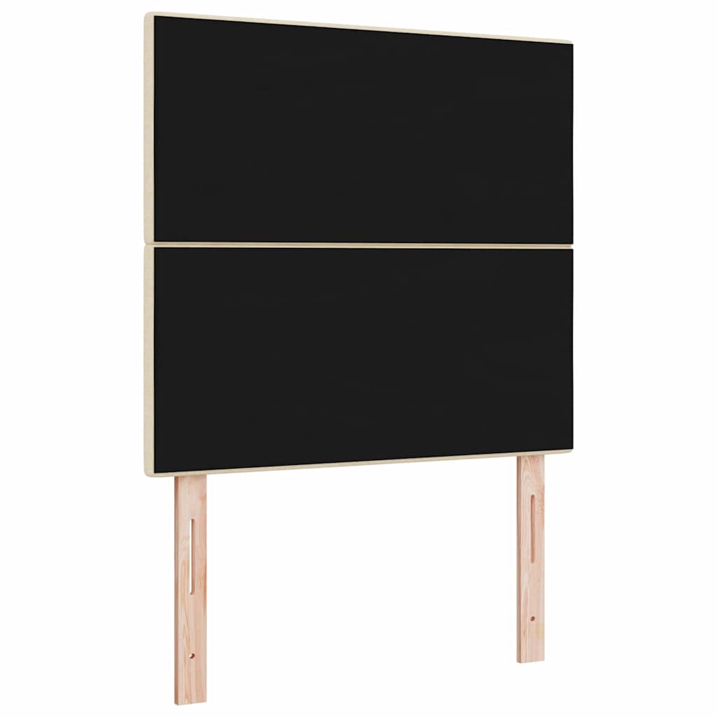 LED Hoofdbord met LED-stripverlichting Crème 90 cm Stof is nu te koop bij PeponiXL, paradijselijk wonen!