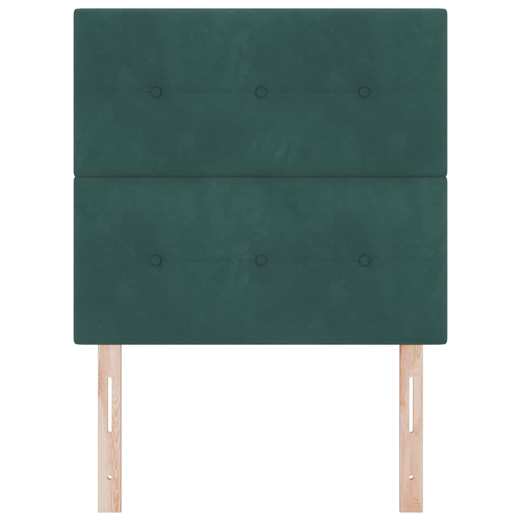 LED Hoofdbord met LED-stripverlichting Groen 90 cm Fluweel is nu te koop bij PeponiXL, paradijselijk wonen!