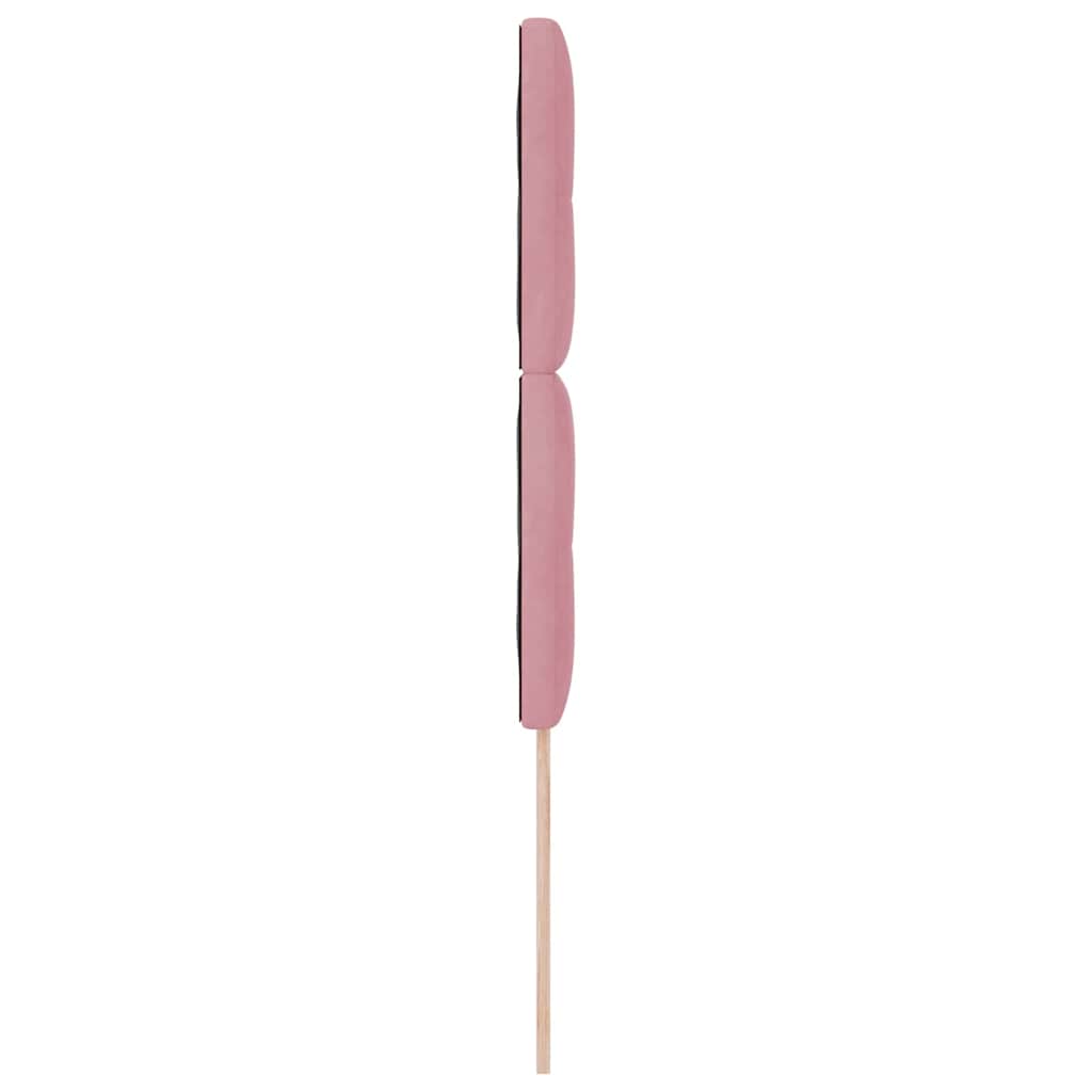 LED Hoofdbord met LED-stripverlichting Roze 90 cm Fluweel is nu te koop bij PeponiXL, paradijselijk wonen!