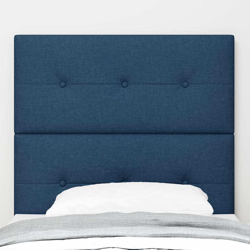 LED Hoofdbord met LED-stripverlichting Blauw 100 cm Stof is nu te koop bij PeponiXL, paradijselijk wonen!