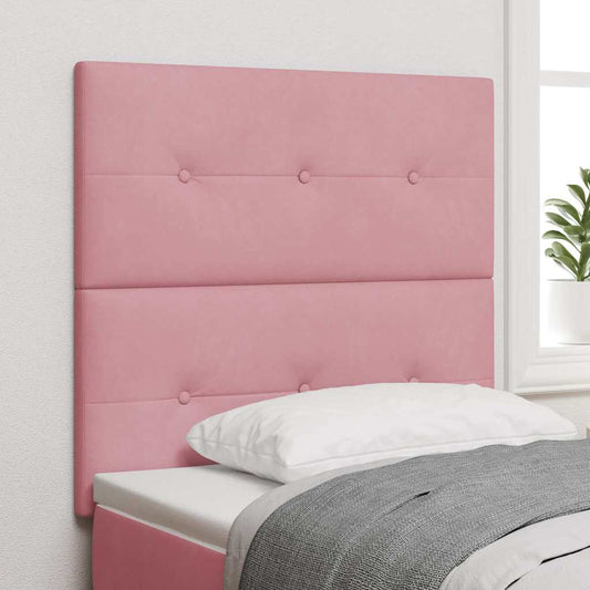 LED Hoofdbord met LED-stripverlichting Roze 100 cm Fluweel is nu te koop bij PeponiXL, paradijselijk wonen!