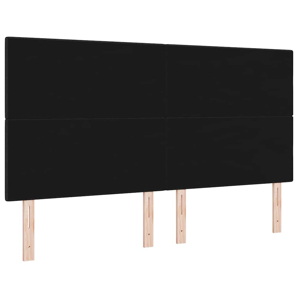 LED Hoofdbord met LED-stripverlichting Zwart 180 cm Stof is nu te koop bij PeponiXL, paradijselijk wonen!