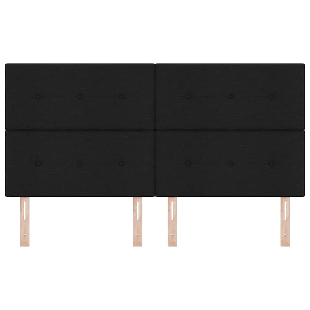 LED Hoofdbord met LED-stripverlichting Zwart 180 cm Stof is nu te koop bij PeponiXL, paradijselijk wonen!