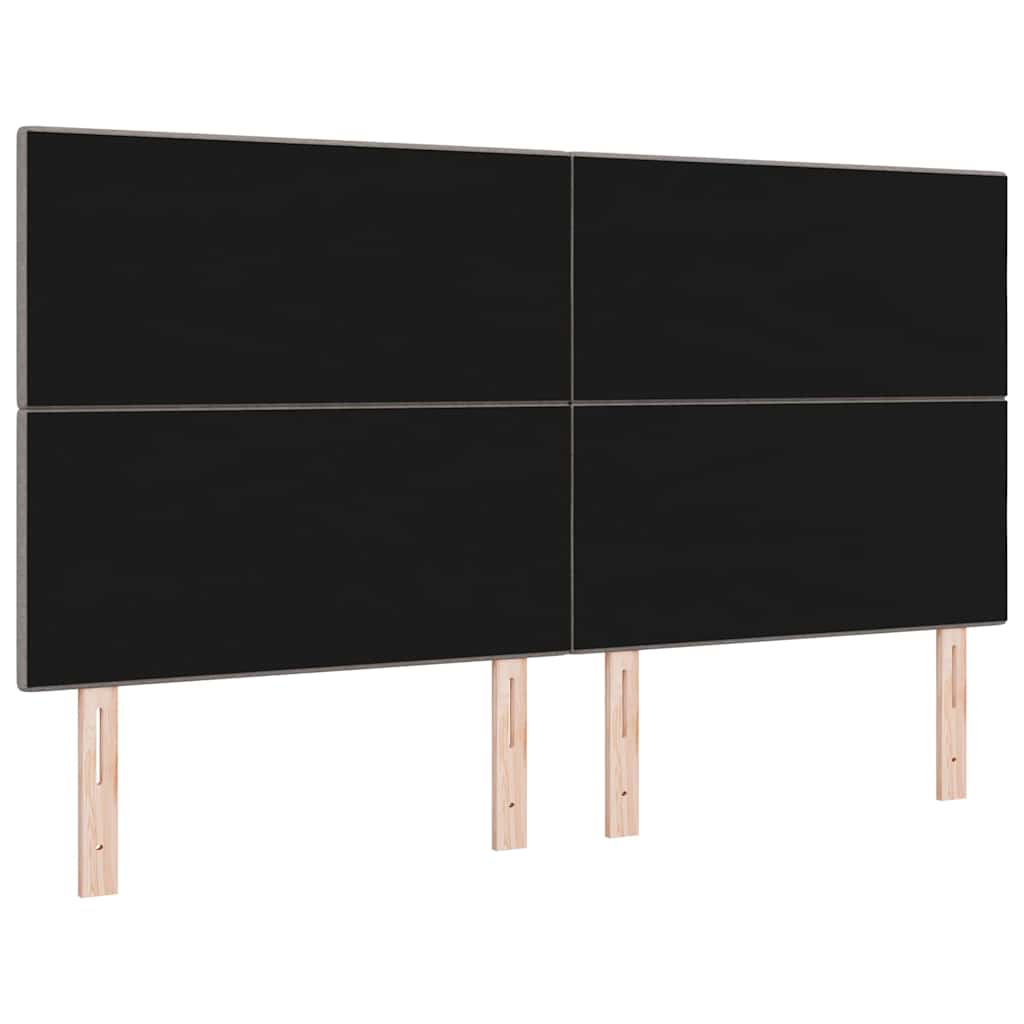 LED Hoofdbord met LED-stripverlichting Taupe 180 cm Stof is nu te koop bij PeponiXL, paradijselijk wonen!