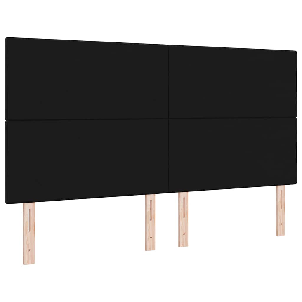 LED Hoofdbord met LED-stripverlichting Zwart 180 cm Fluweel is nu te koop bij PeponiXL, paradijselijk wonen!